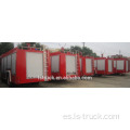 Tanque de espuma de agua de los motores de bomberos Dongfeng 6000L